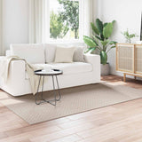 Vloerkleden Rechthoekig Faro Crème 150 X 80 Cm Polyester