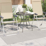 Vloerkleden Rechthoekig Palmeras 150 X 80 Cm Polyester Crème