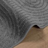 Vloerkleden Rechthoekig Palmeras 150 X 80 Cm Antraciet