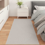 Vloerkleden Rechthoekig Palmeras 150 X 80 Cm Polyester Crème