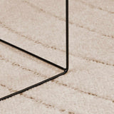 Vloerkleden Rechthoekig Palmeras Beige 80 X 150 Cm Polyester Crème