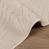 Vloerkleden Rechthoekig Palmeras Beige 80 X 150 Cm Polyester Crème