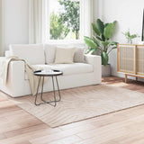 Vloerkleden Rechthoekig Palmeras 170 X 120 Cm Polyester Beige