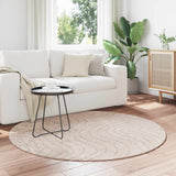 Vloerkleden Rechthoekig Palmeras 170 X 120 Cm Polyester Beige