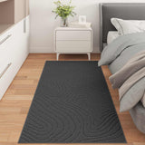 Vloerkleden Rechthoekig Palmeras 150 X 80 Cm Antraciet