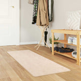 Vloerkleedloper Marsa Polyester En Pvc Crème