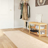 Vloerkleedloper Marsa Polyester En Pvc Crème