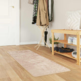Vloerkleedloper Marsa Polyester En Pvc Beige