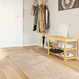 Vloerkleedloper Marsa Polyester En Pvc Beige