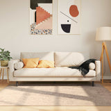 Vloerkleedloper Marsa Polyester En Pvc Beige