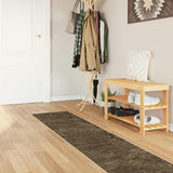 Vloerkleedloper Marsa Bos Polyester En Pvc Groen