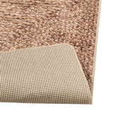 Vloerkleedloper Marsa Geel Polyester En Pvc Bruin