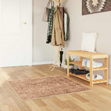 Vloerkleedloper Marsa Geel Polyester En Pvc Bruin