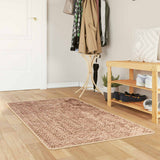 Vloerkleedloper Marsa Geel Polyester En Pvc Bruin