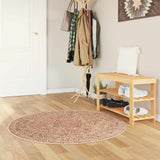 Vloerkleedloper Marsa Geel Polyester En Pvc Bruin