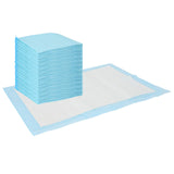 Niet-Geweven Stof Huisdier Trainingspad 50 Pcs Blauw En Wit