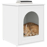 Kattenhuis 53 X 52 X 62 Cm Bewerkt Hout