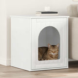 Kattenhuis 53 X 52 X 62 Cm Bewerkt Hout