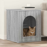 Kattenhuis 53 X 52 X 62 Cm Bewerkt Hout