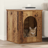 Kattenhuis 53 X 52 X 62 Cm Bewerkt Hout