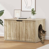 Kattenhuis 85 X 55 X 50,5 Cm Bewerkt Hout