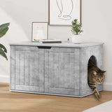 Kattenhuis 85 X 55 X 50,5 Cm Bewerkt Hout