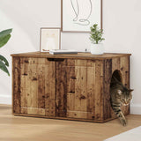 Kattenhuis 85 X 55 X 50,5 Cm Bewerkt Hout