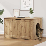 Kattenhuis 85 X 55 X 50,5 Cm Bewerkt Hout