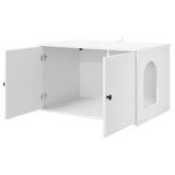 Kattenhuis 85 X 55 X 50,5 Cm Bewerkt Hout