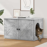 Kattenhuis 85 X 55 X 50,5 Cm Bewerkt Hout
