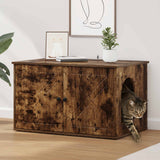 Kattenhuis 85 X 55 X 50,5 Cm Bewerkt Hout