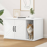Kattenhuis 85 X 55 X 50 Cm Bewerkt Hout