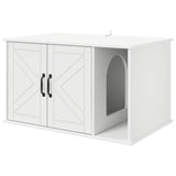 Kattenhuis 85 X 55 X 50 Cm Bewerkt Hout