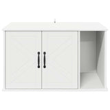 Kattenhuis 85 X 55 X 50 Cm Bewerkt Hout