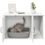 Kattenhuis 85 X 55 X 50 Cm Bewerkt Hout