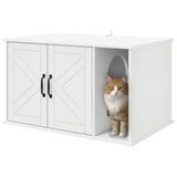 Kattenhuis 85 X 55 X 50 Cm Bewerkt Hout