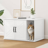 Kattenhuis 85 X 55 X 50 Cm Bewerkt Hout