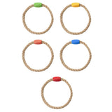 Ringwerpspelset Veelkleurig 41 X 41 X 16 Cm Massief Grenenhout