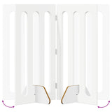 Opvouwbaar Huisdierhek 2 Pcs 100,5 X 38 X