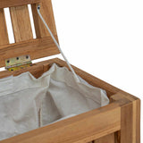 Wasmand Naturel Massief Teakhout