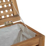 Wasmand Naturel Massief Teakhout