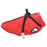 Hondenjas Met Harnas Rood L52 Fleece En Polyester