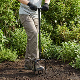 Gazon Beluchter Tool Zwart 95 X 27 Cm Kunststof