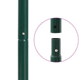 Lawn Roller Pull Met Aerator Klemmen Groen 127,5 X 44 Cm Staal