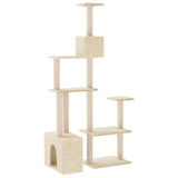 Kattenboom Met Sisal Krabpalen 177,5 Cm