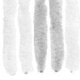 Insecten Gordijn Chenille En . Lichtgrijs En Wit (Dubbele Strip)
