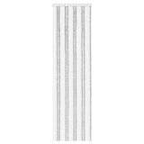 Insecten Gordijn Chenille En . Lichtgrijs En Wit (Dubbele Strip)