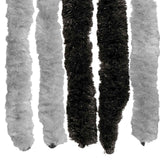 Insecten Gordijn Chenille En 100% Pp Grijs En Zwart (Dubbele Strip)