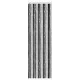 Insecten Gordijn Chenille En 100% Pp Grijs En Zwart (Dubbele Strip)