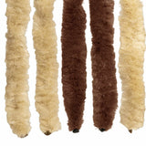 Insecten Gordijn Chenille En 100% Pp Bruin En Beige (Dubbele Strip)